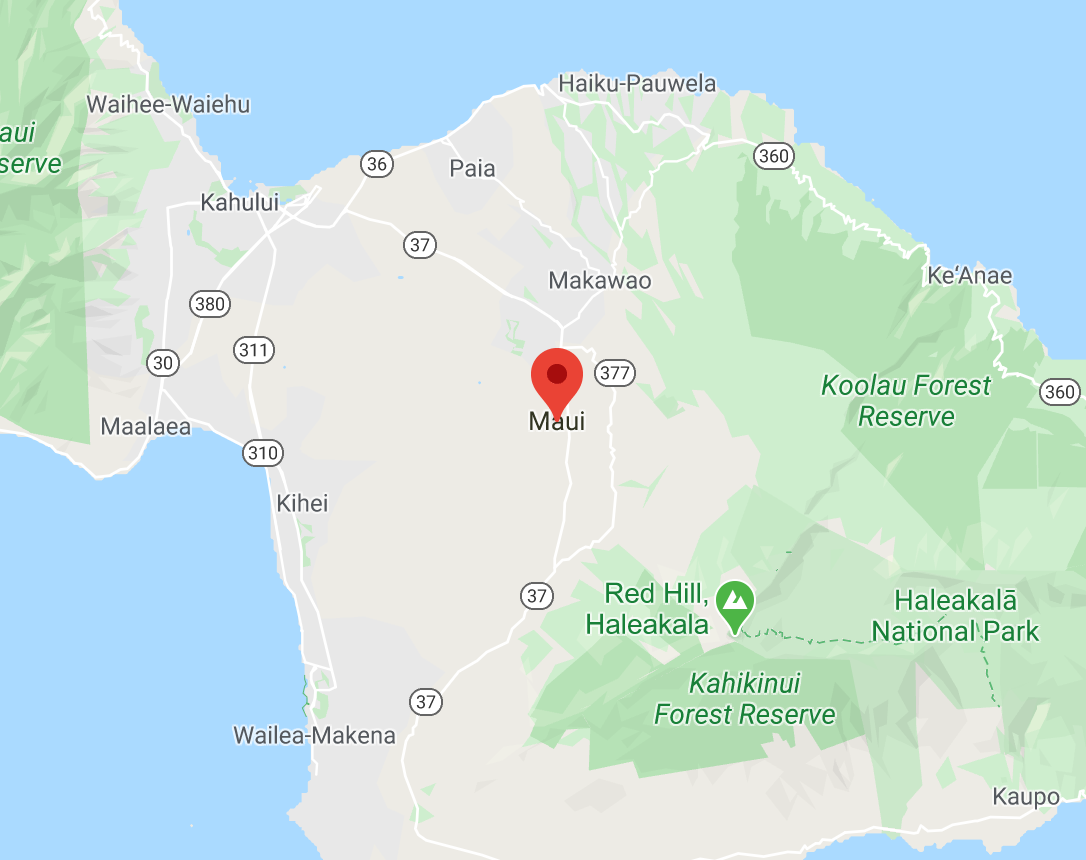 hawaii map
